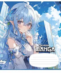 Зошит загальний Школярик Manga style у лінію 18 аркушів 25 шт. (018-3323L) - мініатюра 2