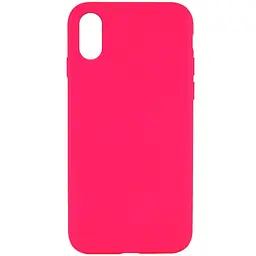 Чохол Silk Full Protective (AA) NO LOGO для Apple iPhone XR (6.1") Рожевий / Barbie pink