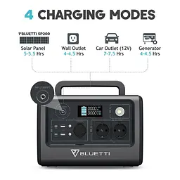 Портативна зарядна станція BLUETTI EB70 1000W - мініатюра 4