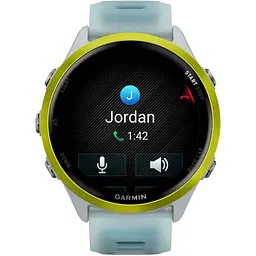 Смарт-годинник Garmin Forerunner 570 47mm Amp Yellow Aluminum with Translucent Whitestone/Turquoise Band (010-02971-01) [138715] - мініатюра 8