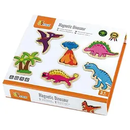 Розвиваюча іграшка Viga Toys Динозаври 20 шт магнітні фігурки (50289) - мініатюра 1