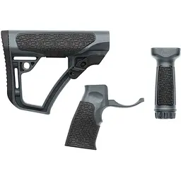 Набір приклад пістолетна рукоятка Daniel Defense Tornado Grey Daniel Defense