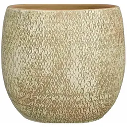 Кашпо Edelman Madeira pot round 23 см кремове (1167495)
