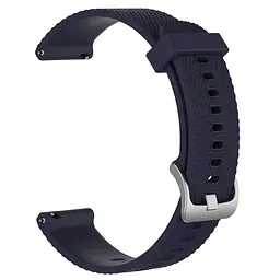 Ремінець силіконовий 20 мм для Amazfit BIP/Bip Lite/Bip U/Pro/Mini/GTS/GTS 2 (E)/GTR 42 BeWatch GT Темно-синій (1011489) - мініатюра 4