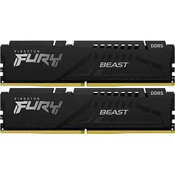 Модуль памяті DDR5 2x16GB/5600 Kingston Fury Beast Black (KF556C36BBEK2-32)