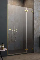 Душові двері Radaway Essenza Pro Gold DWJ 90 см 10099090-09-01R