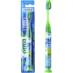 Зубна щітка GUM Junior Monster Light-Up м'яка - мініатюра 3