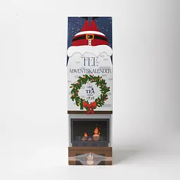 Чайний Адвент-Календар Tea Santa is камін - мініатюра 2
