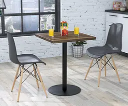 Обідній стіл квадратний BS-450 60×60 см Loft Design (Горіх Модена)