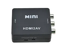 Адаптер STLab HDMI (HD 1080P) - AV/RCA/CVBS для підкл. Xbox360, PS3/4, PC/Laptop, TV/DVD