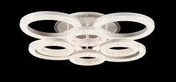Люстра стельова LED Splendid Ray L2722/4+4, 194W, білий, сучасний стиль, з пультом, димер - мініатюра 4