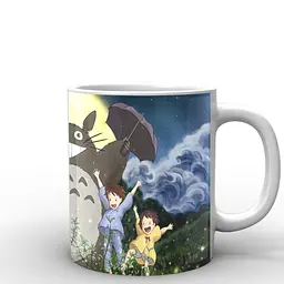 Кухоль GeekLand Мій сусід Тоторо My Neighbor Totoro Ніч NT.02.014.707 330 мл білий - мініатюра 2