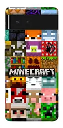 Чохол Demsky Minecraft collage для Google Pixel 6