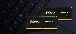 Модуль пам'ятi SO-DIMM 2x16GB/4800 DDR5 Kingston Fury Impact (KF548S38IBK2-32) - мініатюра 5