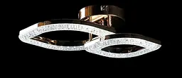 Люстра стельова LED Splendid Ray LT8005/1+1, 80W, золото/білий, сучасний стиль з димером - мініатюра 4