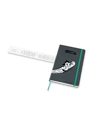 Записник Moleskine Astro Boy середній, Лінійка Темно-сірий (LEABQP060G25) - мініатюра 6