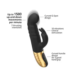 Вібратор Dorcel G-STORMER зі зворотно-поступальним рухом головки, стимуляція точки G - мініатюра 3