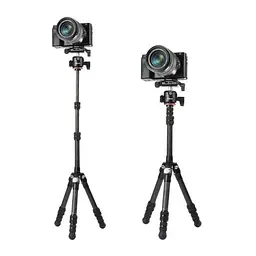 Штатив Ulanzi Vijim Multifunctional Carbon Fiber Tripod + Arca Swiss Ballhead UV-2255 MT-20 Black - мініатюра 8