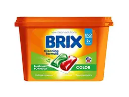 Капсули для прання BRIX 10шт COLOR