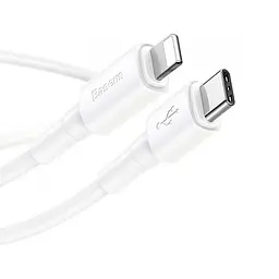 Кабель Baseus Mini Cable Type-C to Lightning 18W 1m CATLSW-02 White - мініатюра 3