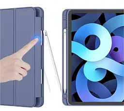Чохол BeCover Tri Fold Soft TPU з кріпленням Apple Pencil для Apple iPad Air 11" M4 2026 Purple (715233) - мініатюра 4