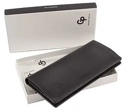 Чоловічий шкіряний портмоне GRANDE PELLE 19,5х10х2,5 см acs0024469 - мініатюра 6