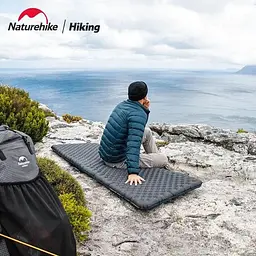 Матрац надувний Naturehike Ultralight (CNH22DZ018) чорний 183см - мініатюра 5