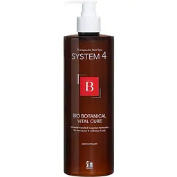 Бальзам для шкіри голови в разі випадіння волосся System 4 Bio Botanical Vital Cure Sim Sensitive 500 мл