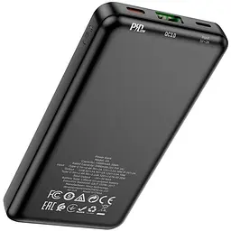 Портативна батарея Hoco Q9 Shell PD20W+QC3.0 10000 mAh Black - мініатюра 4