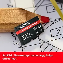 Карта пам'яті SanDisk 512GB microSDXC class 10 UHS-I U3 A1 Express (SDSQXFN-512G-GN4NN) - мініатюра 7