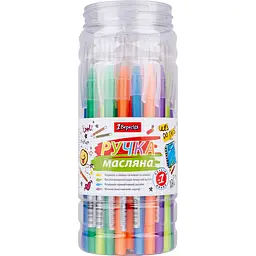 Ручка кулькова 1 Вересня Radium сині чорнила упаковка 30 шт. (411053) - мініатюра 4