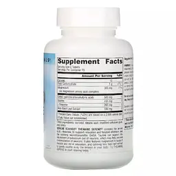 Амінокислота Source Naturals Serene Science Theanine Serene Calm Mind & Body, 30 таблеток для спокою розуму і тіла - мініатюра 2