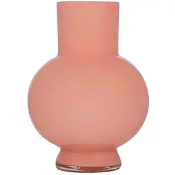 Ваза Lefard Xebora Pink скляна 26х20 см (804-157)