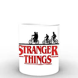 Кухоль GeekLand Stranger Things Дуже дивні справи лого ST.02.007.737 330 мл білий - мініатюра 2