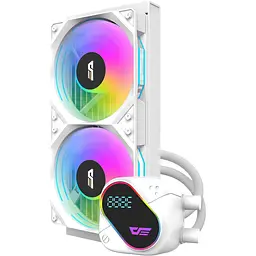 Система водяного охолодження darkFlash Explore DO240 White [156585] - мініатюра 3