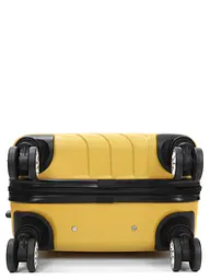 Валіза маленька S ABS-пластик Madisson Snowball 03403 58х38х23см 35л Жовтий - мініатюра 10
