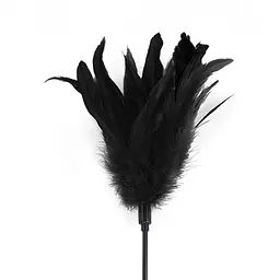 Лоскітка Art of Sex - FeaTher Paddle чорна - мініатюра 2