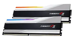 Модуль пам`ятi DDR5 2x32GB/6400 G.Skill Trident Z5 RGB Silver (F5-6400J3239G32GX2-TZ5RS) - мініатюра 2
