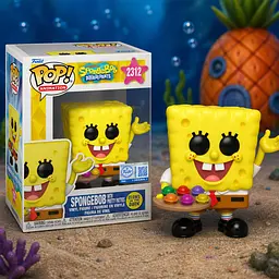 Ігрова фігурка Funko POP! - Губка Боб з крабсбургерами GW (92009) - мініатюра 4