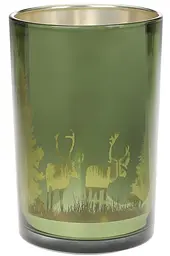 Свічник скляний Таємничий Ліс Bona 12х18 см dec0008362
