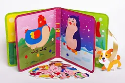 Фетрова книга Розумний малюк 3969 Різнокольоровий shop (9789664403969) - мініатюра 2