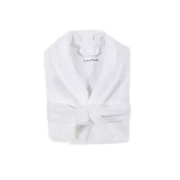 Халат махровий unisex Lotus Home - Basic Soft білий 2XL