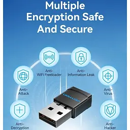 Адаптер WiFi Vention 2.4GHz/5GHz 150/433 Мбіт/с, USB - мініатюра 9