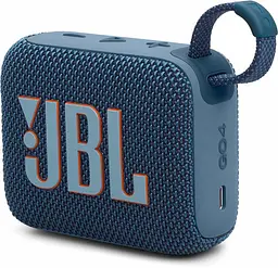 Портативна акустика JBL Go 4 Blue (JBLGO4BLU) - мініатюра 2