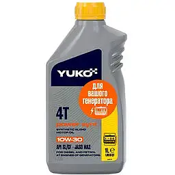 Олива моторна Yuko Power Synt 4T 10W-30 API SL/CF 1 л (157612)