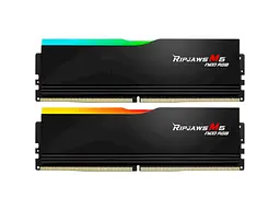Пам'ять для настільних комп'ютерів G.Skill 32 GB (2x16GB) DDR5 6000 MHz Ripjaws M5 Neo RGB (F5-6000J3636F16GX2-RM5NRK)