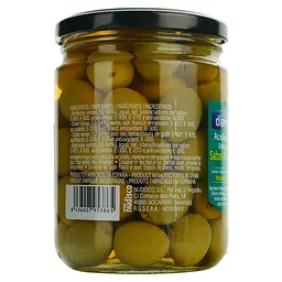 Оливки зелені Diamir з кісточкою Аромат анчоуса Manzanilla 420 г - мініатюра 3