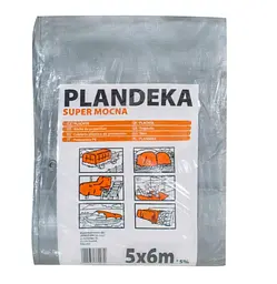 Тент Shadow "PLANDEKA" від дощу 160г/м² 5х6 м ТЕНТ00061