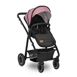 Універсальна коляска 3 в 1 Lionelo Amber Pink Rose, рожева (LO-AMBER PINK ROSE (3in1)) - мініатюра 3