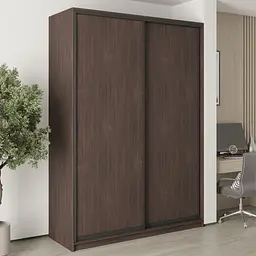 Шафа-купе дводверна MebelStar Стандарт BG 2ДСП 170x45x240 см Дуб рістрето (MBS-10001)